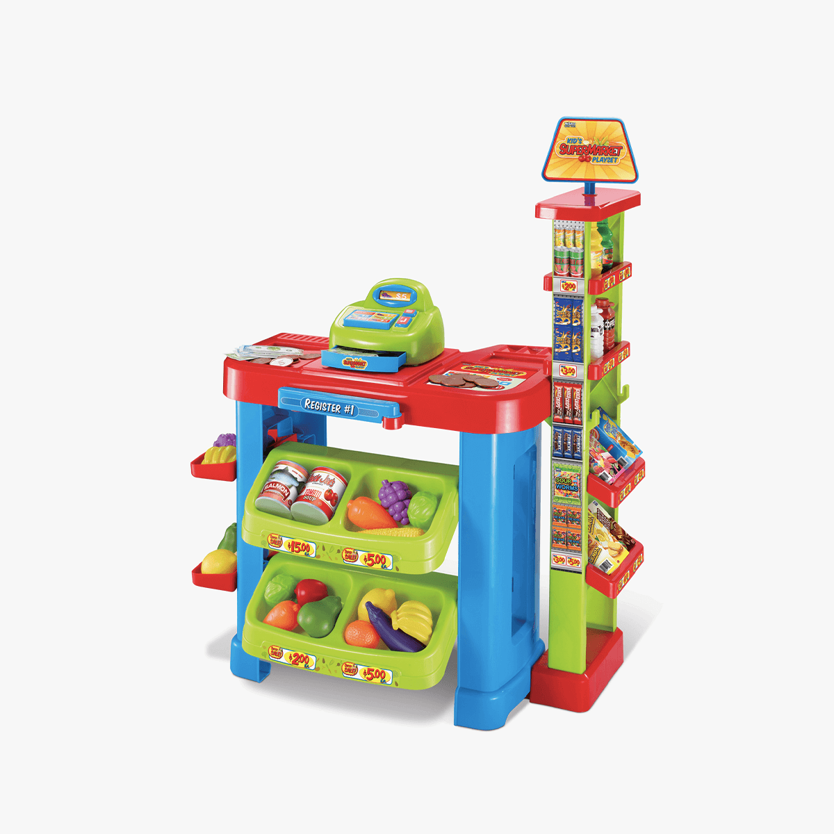 Super Market Cash Register & Scanner Playset | HobbyTron™ – World
