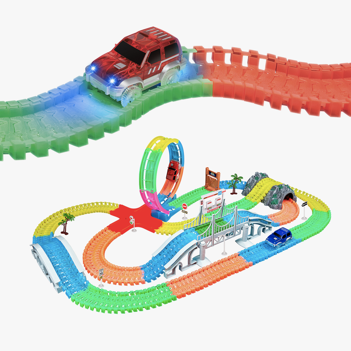 Mega Galaxy Flex-Track (425 Piece) | HobbyTron™ – World Tech Toys