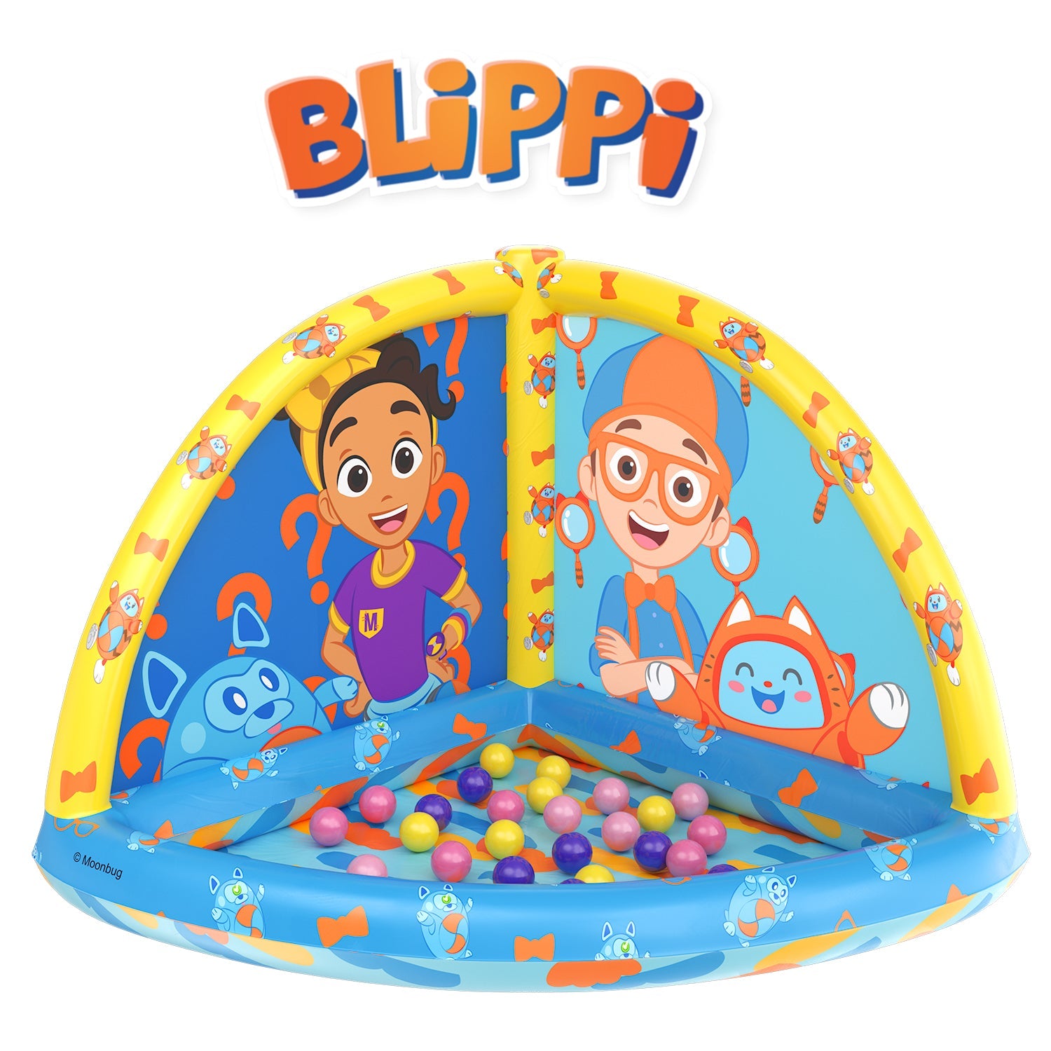 Blippi Inflatable Ball Pit – World Tech Toys