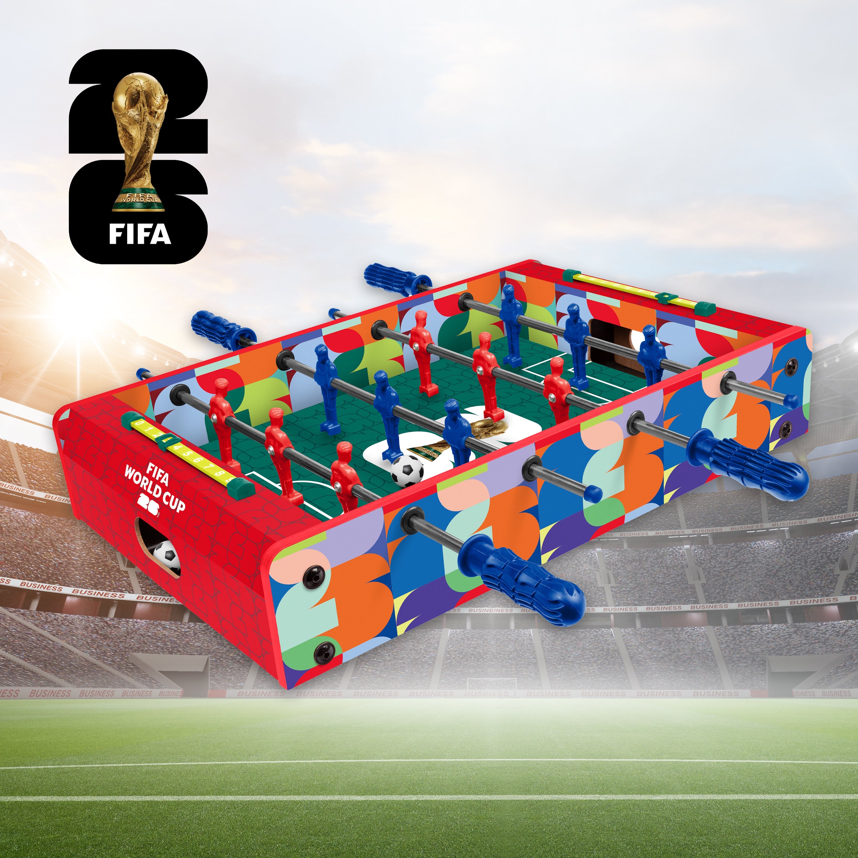 FIFA World Cup Wooden Tabletop Foosball Game – World Tech Toys