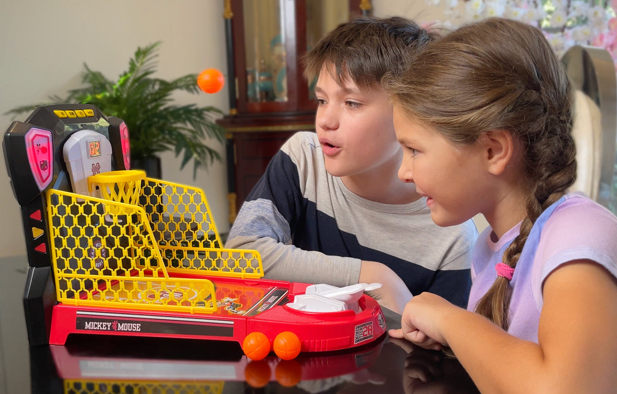 Buzz Lightyear & Mickey Mouse Electronic Tabletop Basketball
