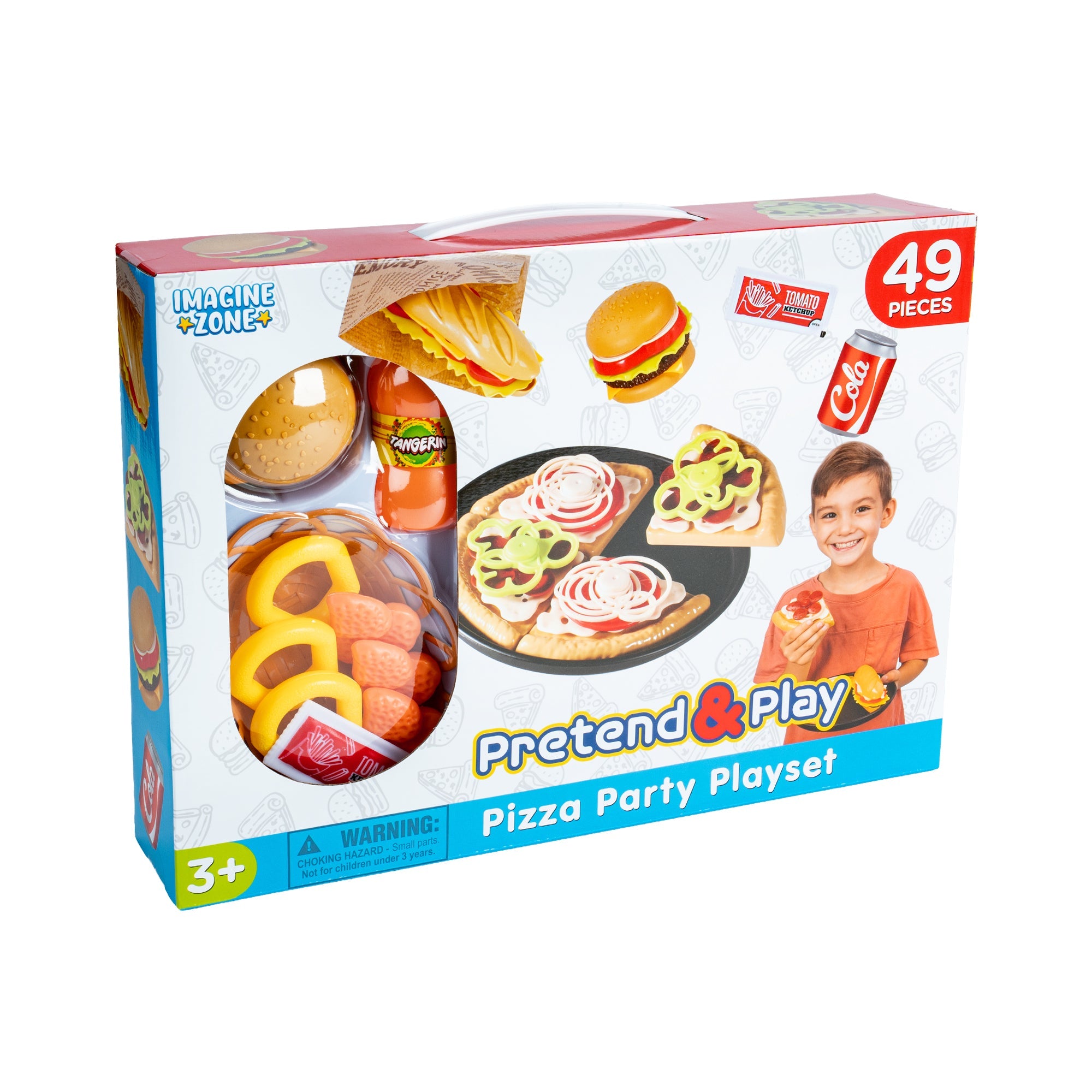 Pretend and Play Pizza Party Playset (49 Piece)