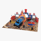 Set de juego Monster Truck Mayhem [54 piezas]