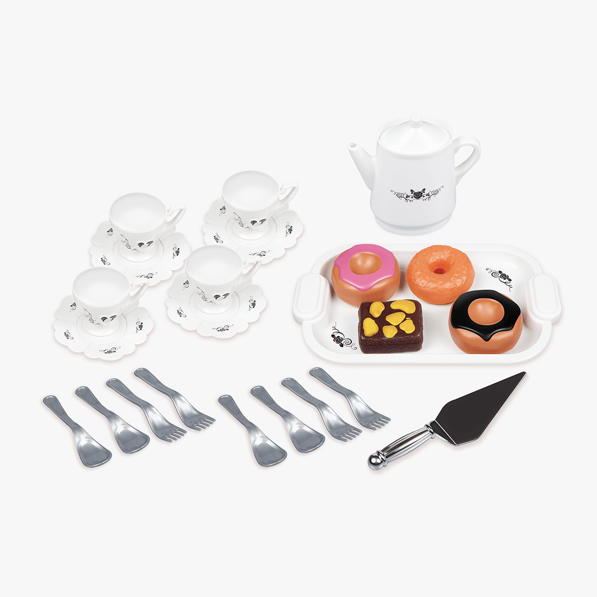 Juego de té [24 piezas]