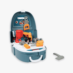 Juego de herramientas de juguete tipo mochila