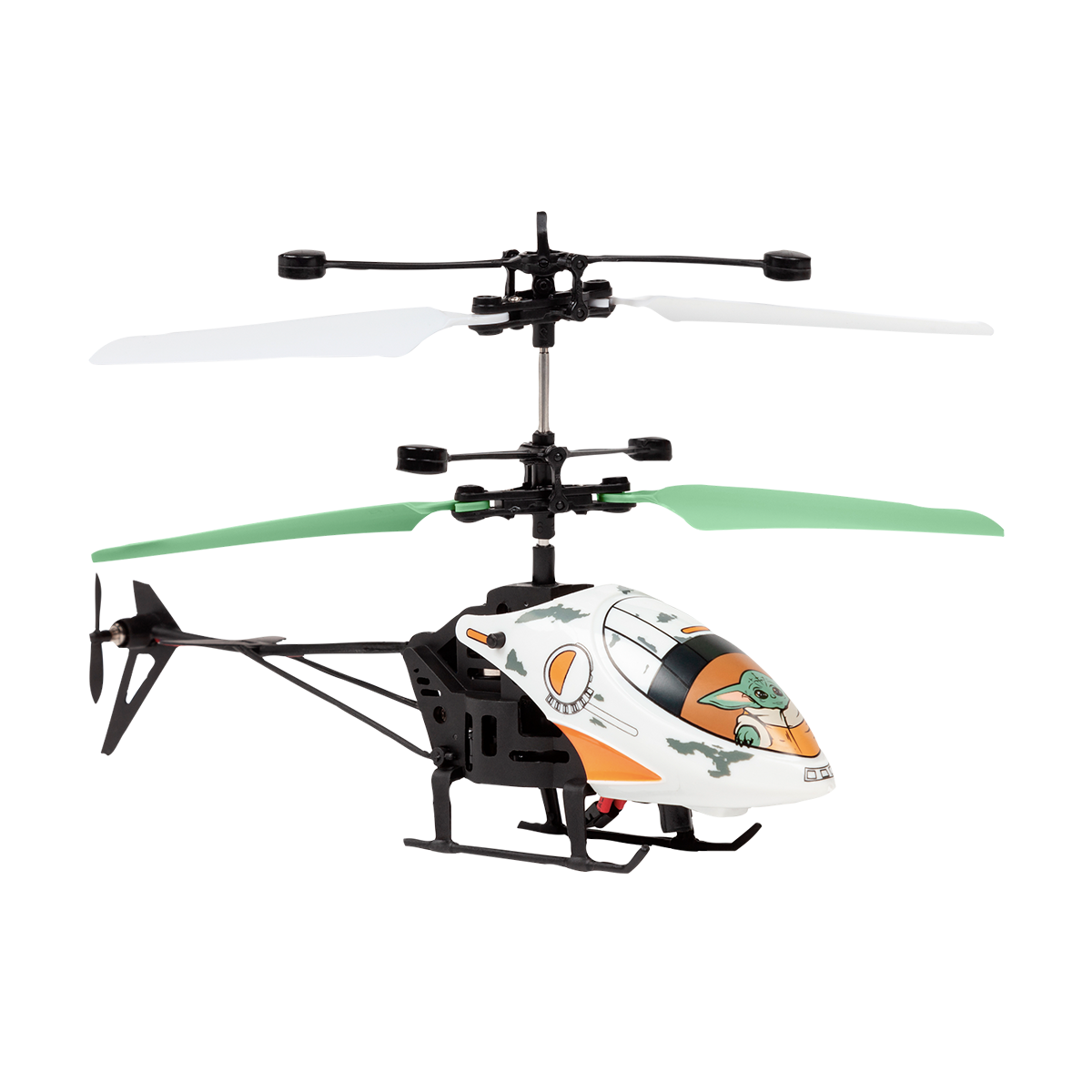 Helicóptero RC de Baby Yoda