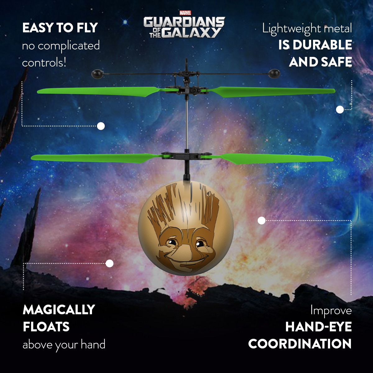 Bolas Voladoras de Groot