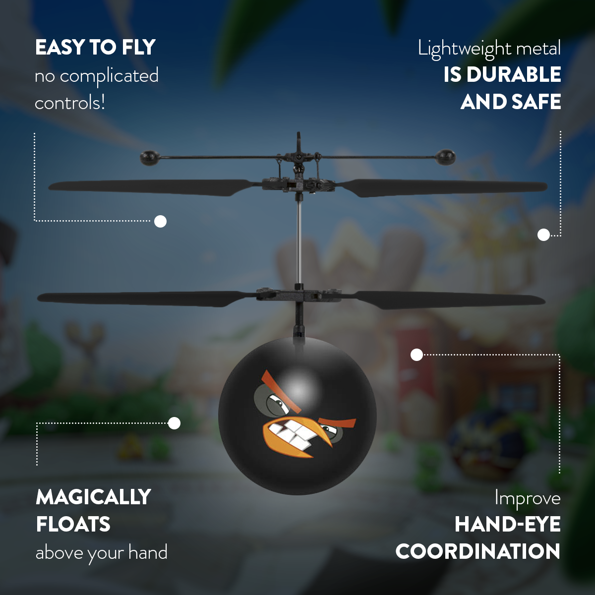 Angry Birds Bola Heli Bomba