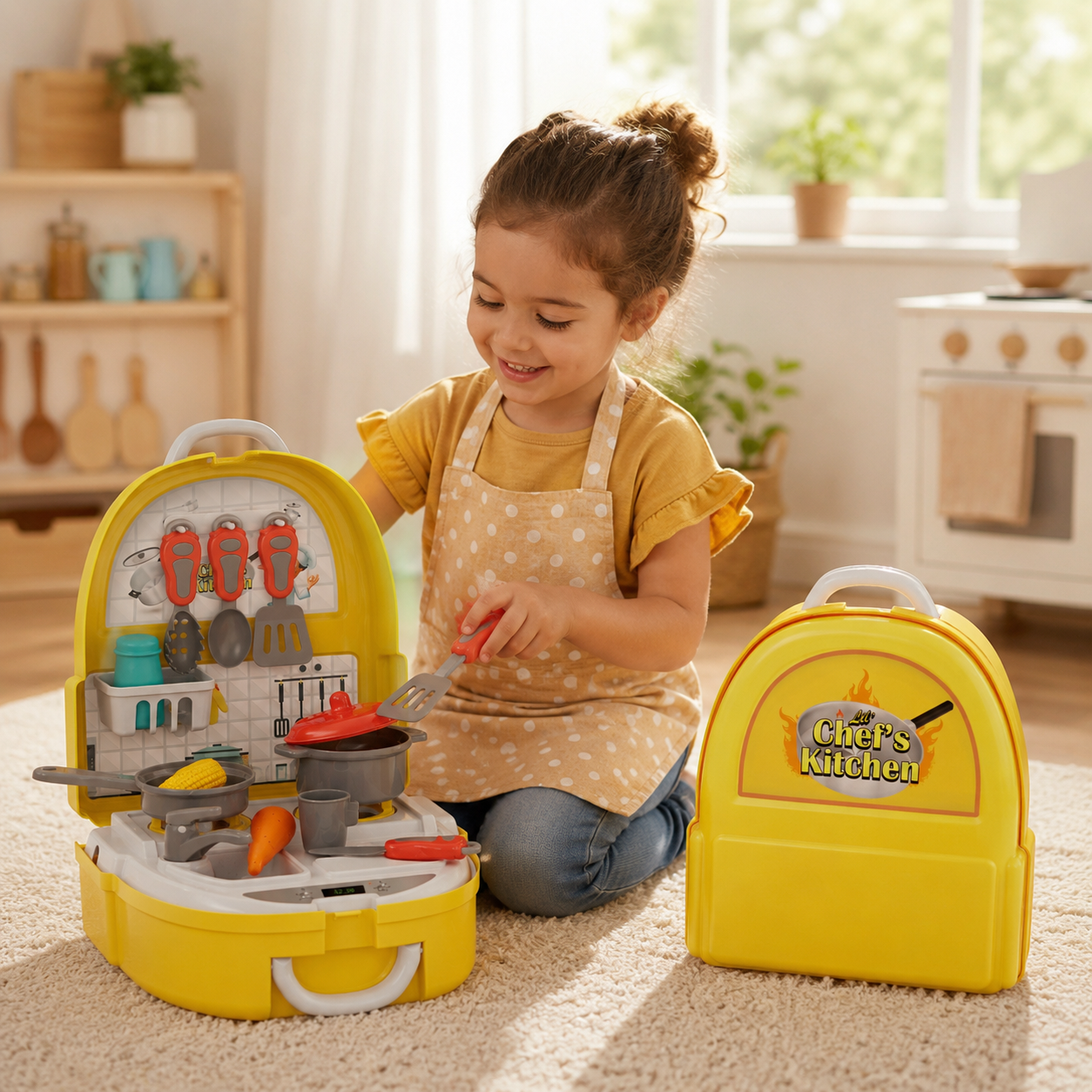 Juego de cocina Chef's Kitchen para niños (23 piezas)
