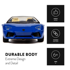 Coche RC Eléctrico Lamborghini Aventador Roadster 1:24 Full Function