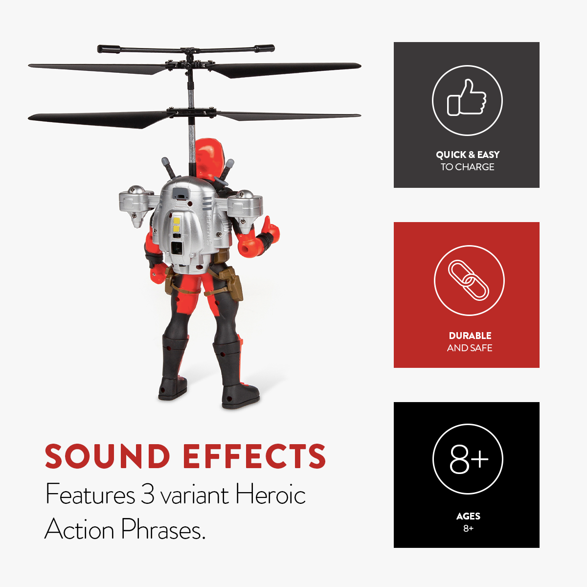 Deadpool 2 Flying Figure