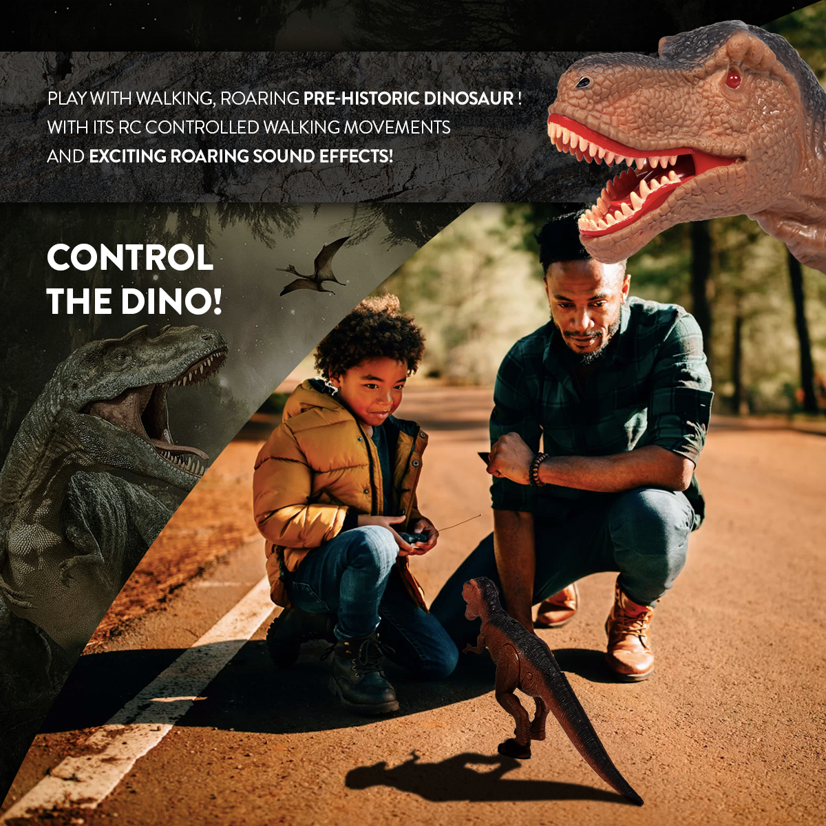 T-Rex DinoWorld IR Dinosaurio Radiocontrol