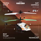 Helicóptero RC de Baby Yoda