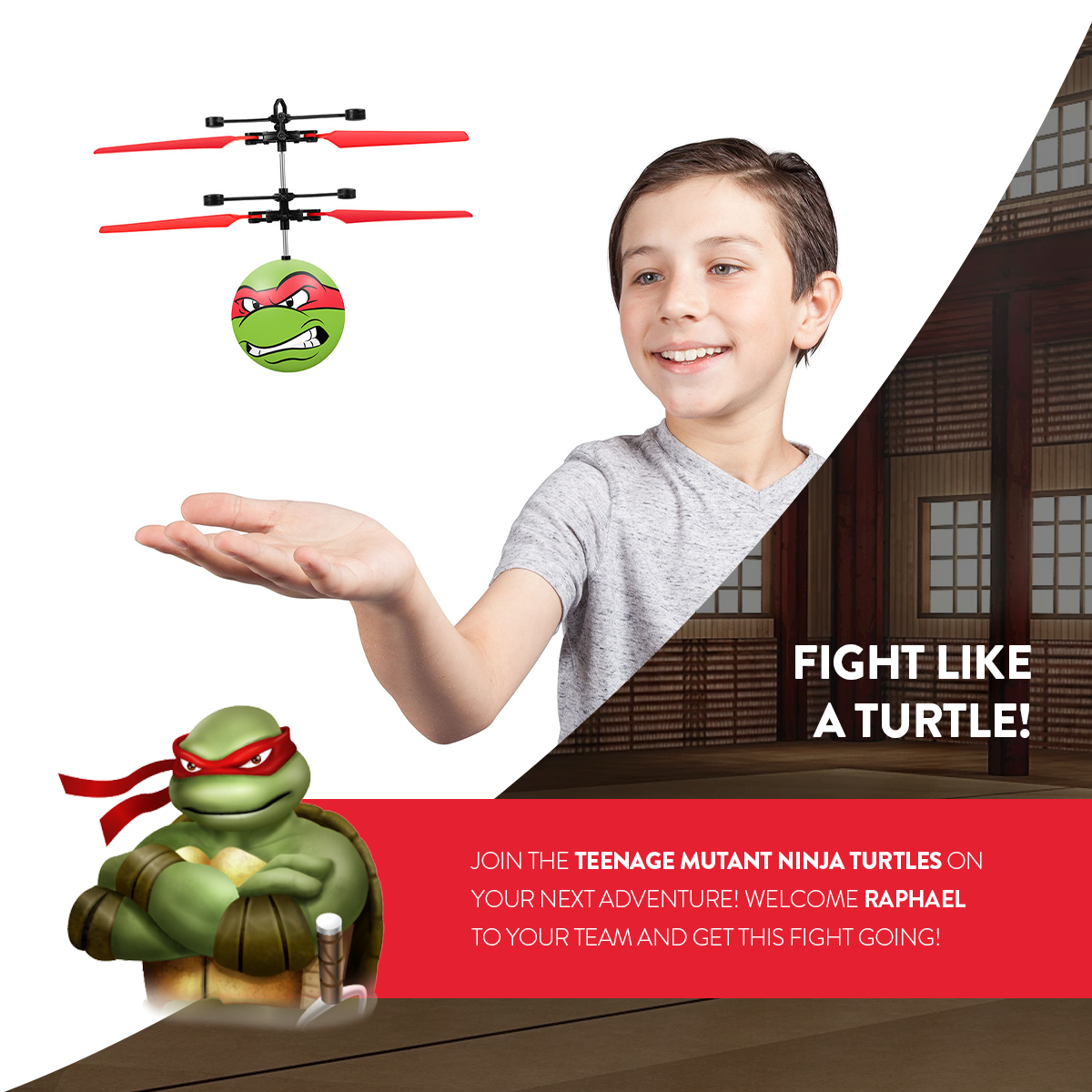 TMNT Rafael Helibola