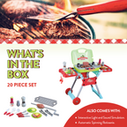 Juego de barbacoa para niños
