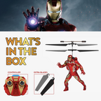 Figura voladora de Iron Man con control remoto
