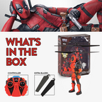 Deadpool 2 Flying Figure