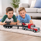 Helicóptero y camión Mega Hauler Gyro RC [paquete de 2]