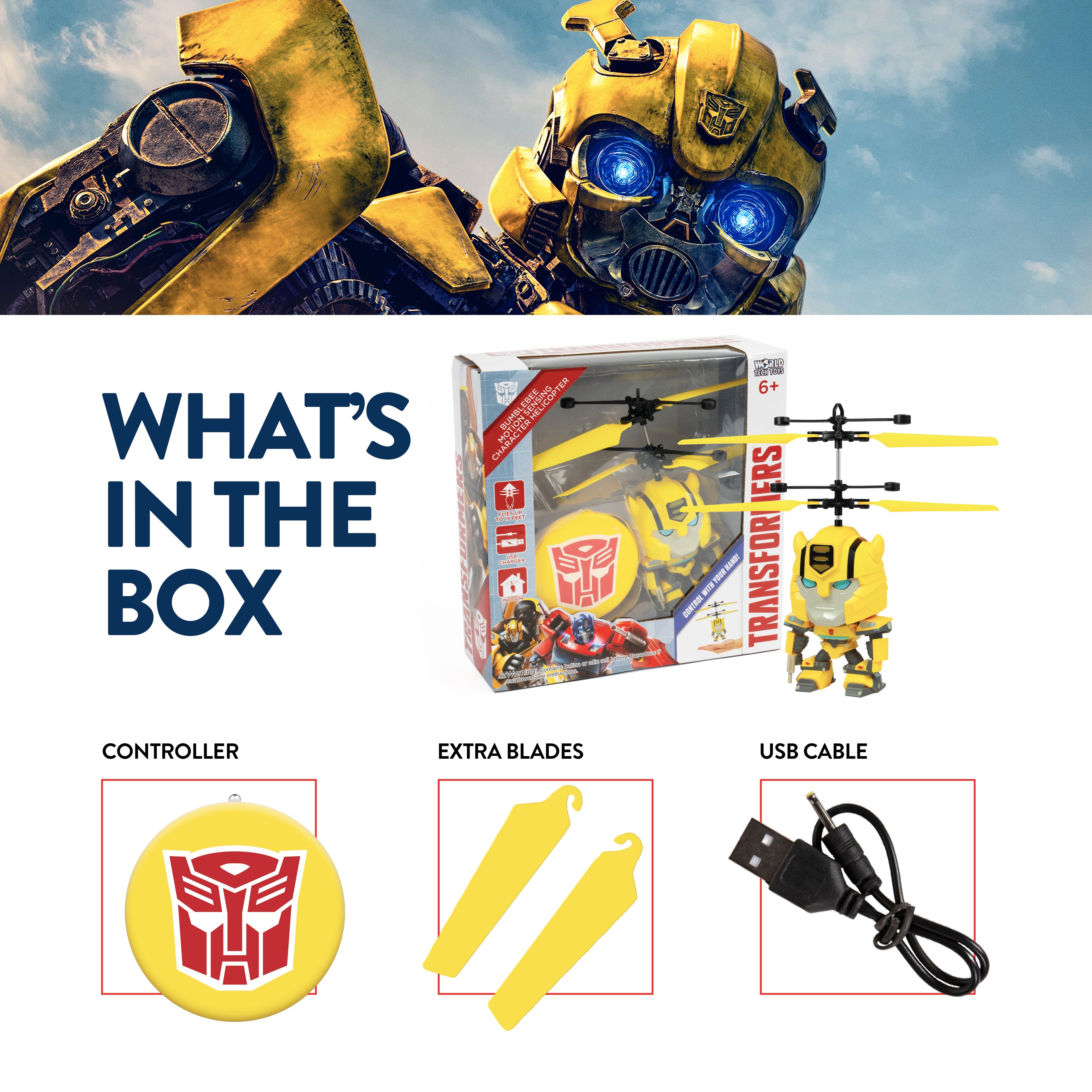 Transformers Bumblebee Cabezón OVNI