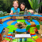 Intelli Bus Dino Safari Galaxy Flex-Track (115 piezas)