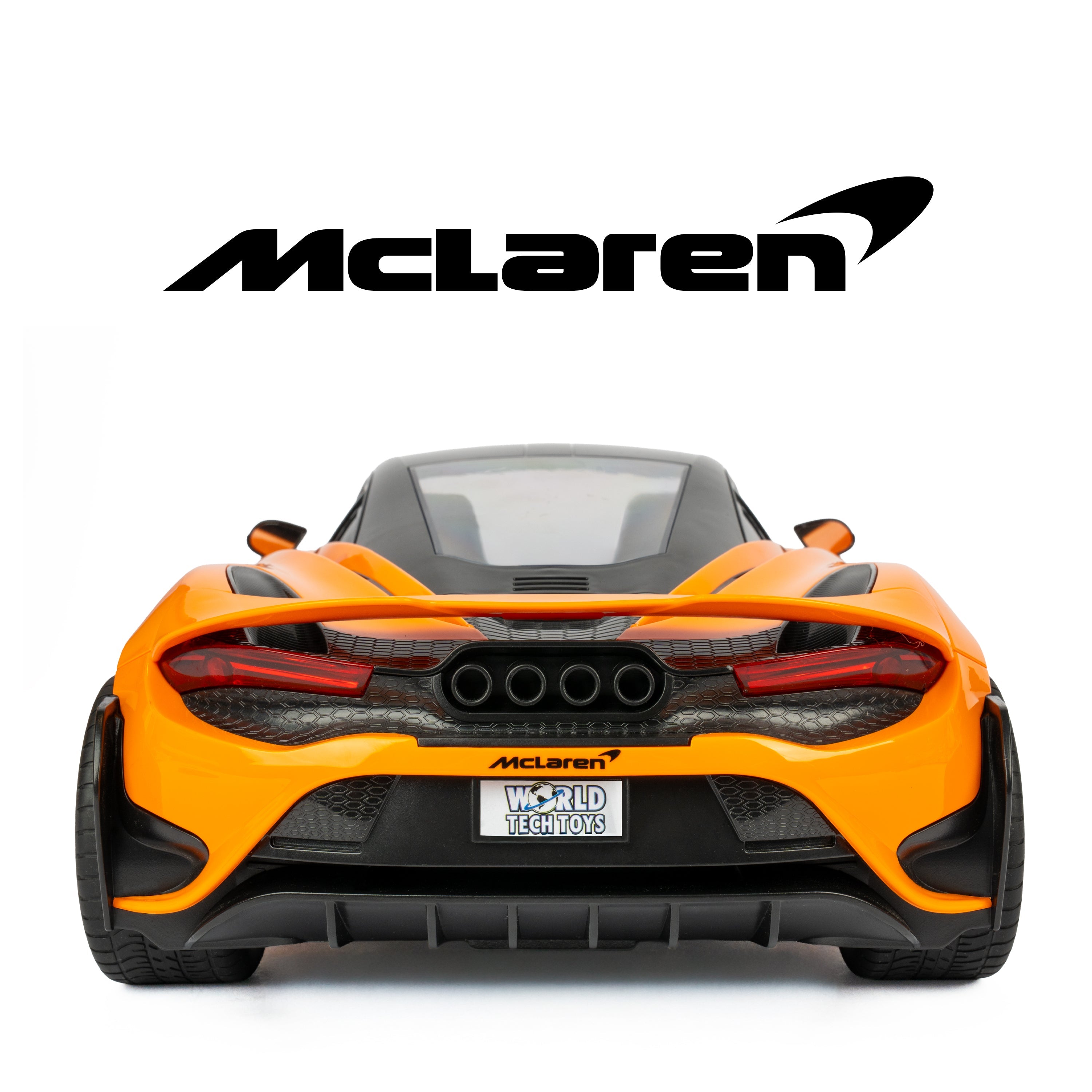 1:10 McLaren 765LT 2.4Ghz RC Car with Rechargeable Battery