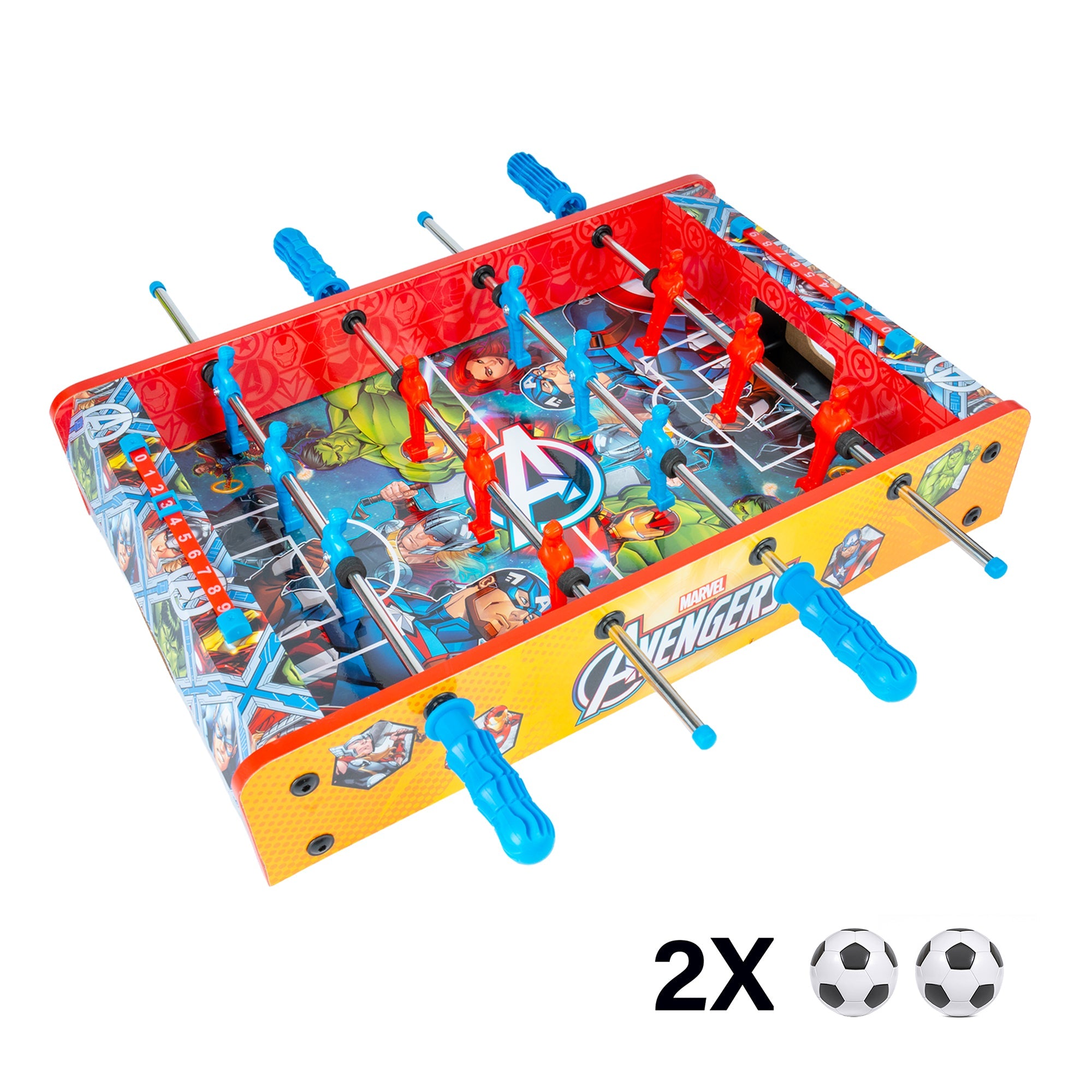 Avengers Wooden Tabletop Foosball Game