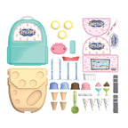 Frosty Frozen Scoops Ice Cream Store Playset (34 pieces)