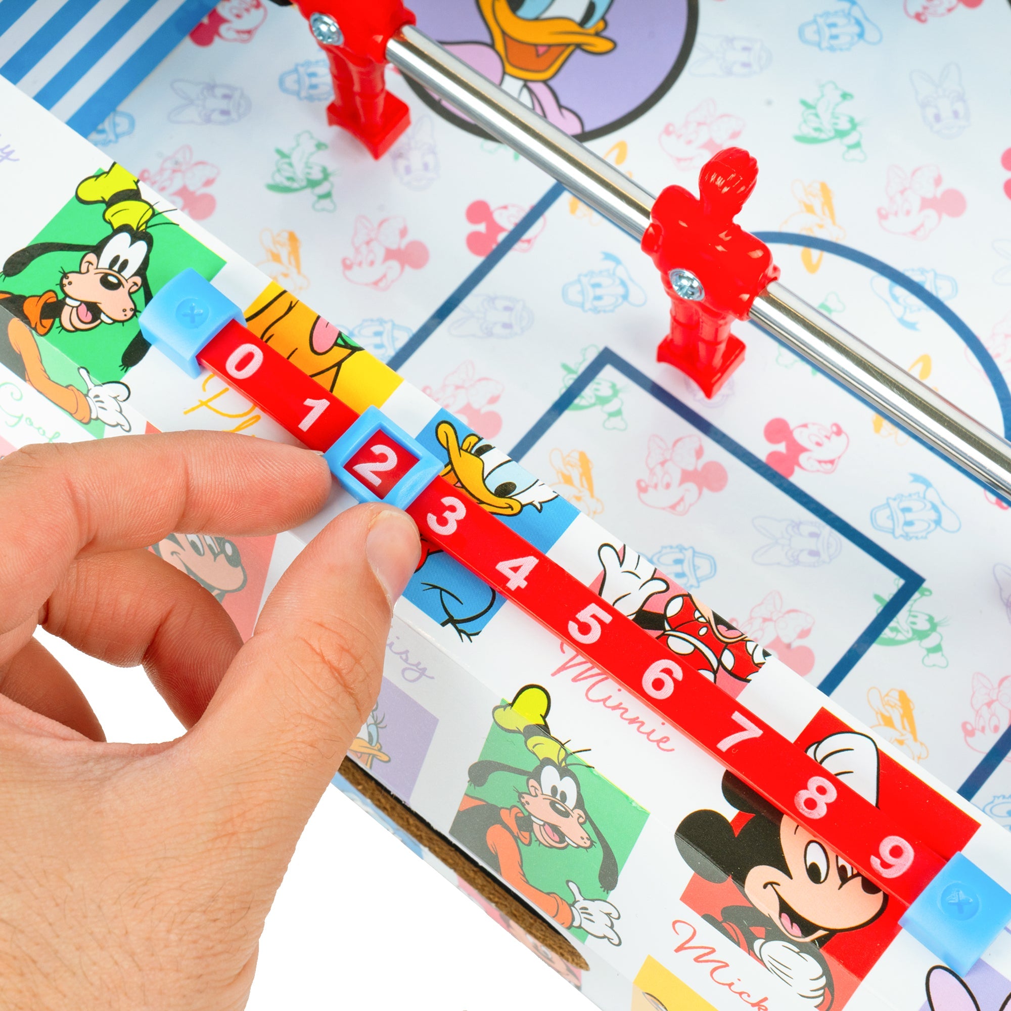 Mickey Mouse Wooden Tabletop Foosball Game