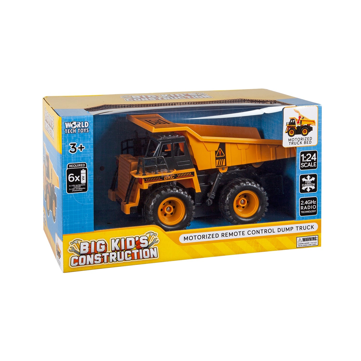 Big Kids Construction RC Dump Truck | HobbyTron™ – World Tech Toys