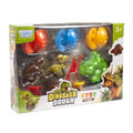 Juego de 12 piezas de plastilina de dinosaurios