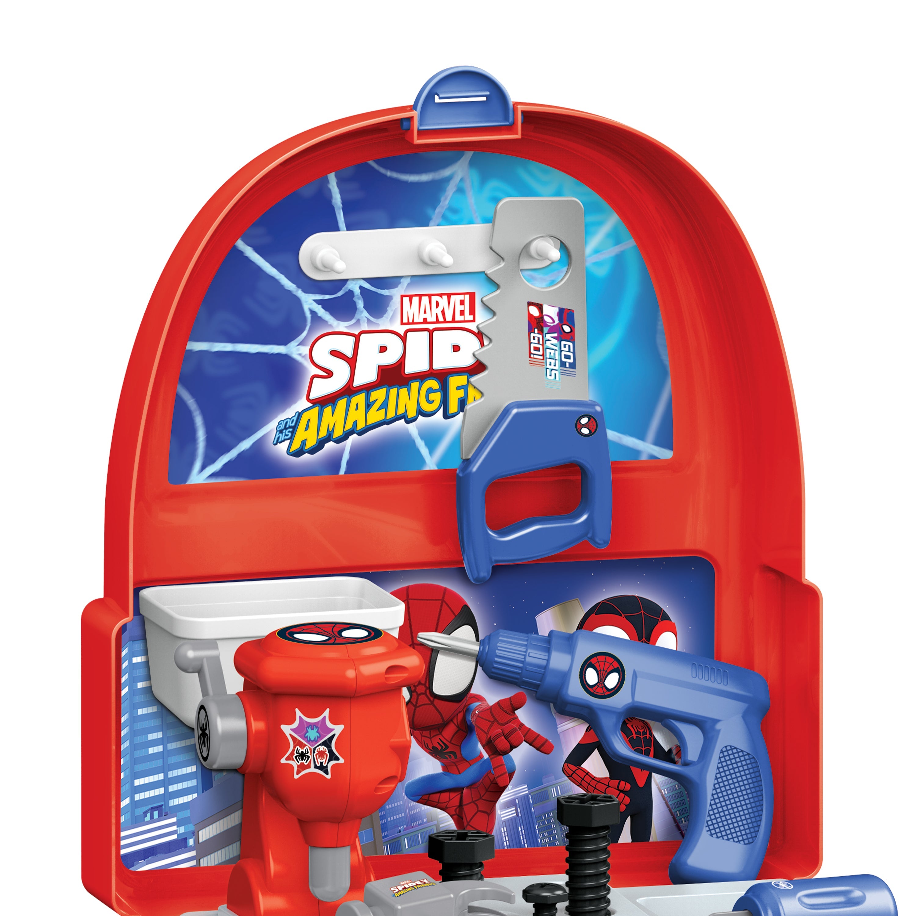 shop‼️ Spidey And His Amazing Friends Handyman Backpack Playset – World