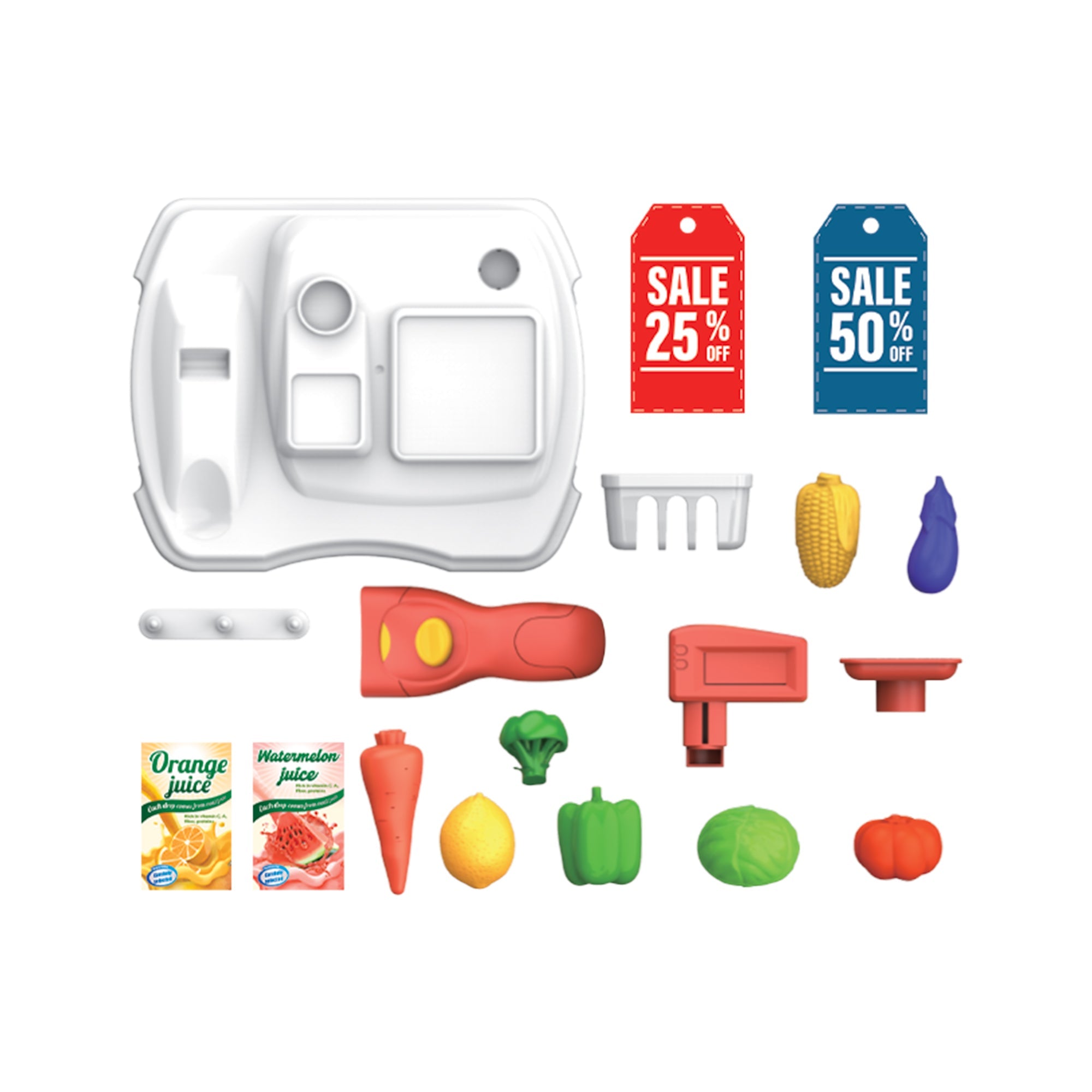 Juego de equipaje de supermercado (20 piezas)