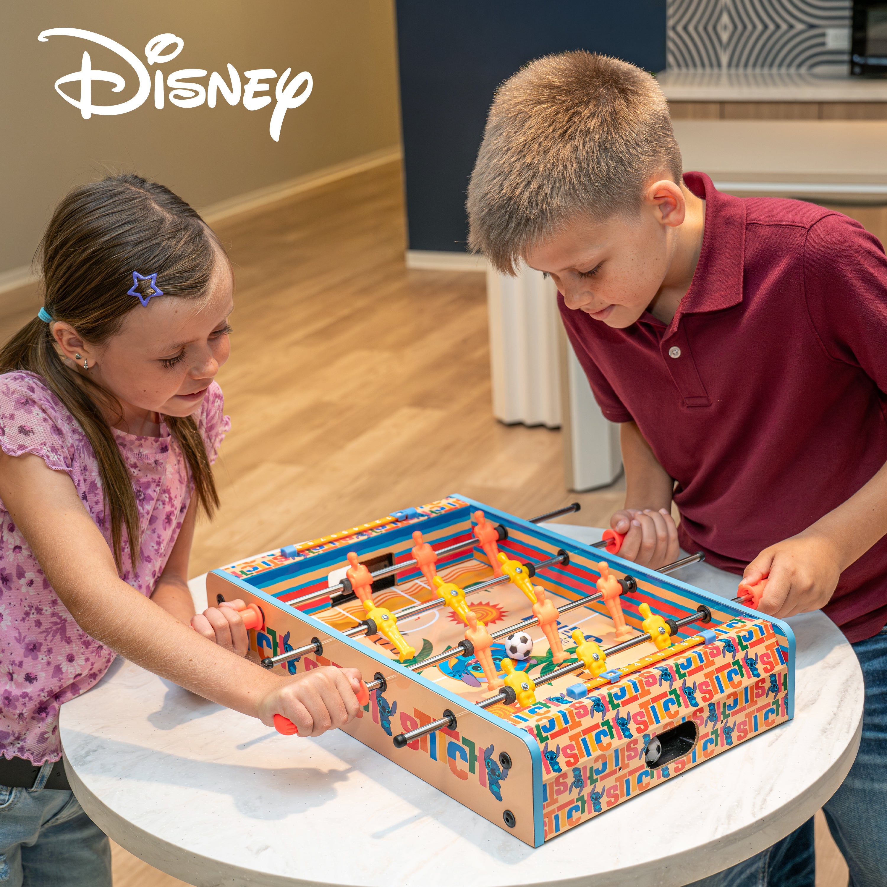 Disney Stitch Wooden Tabletop Foosball Game