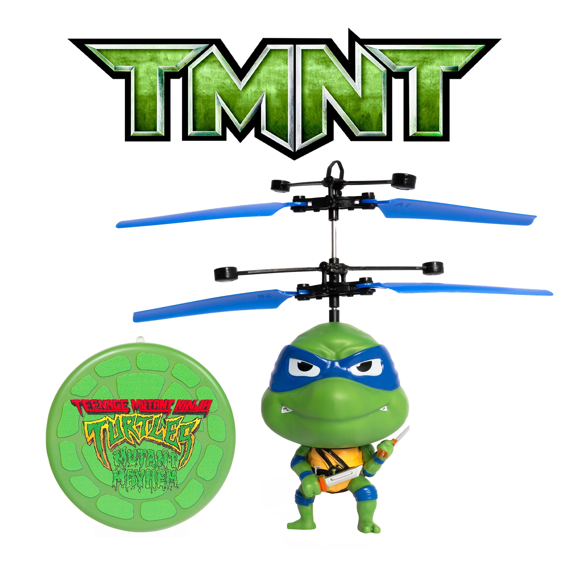 TMNT Caos Mutante Leonardo Ovni Cabezón