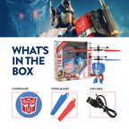 Transformers Optimus Prime OVNI de Cabeza Grande