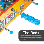Avengers Wooden Tabletop Foosball Game