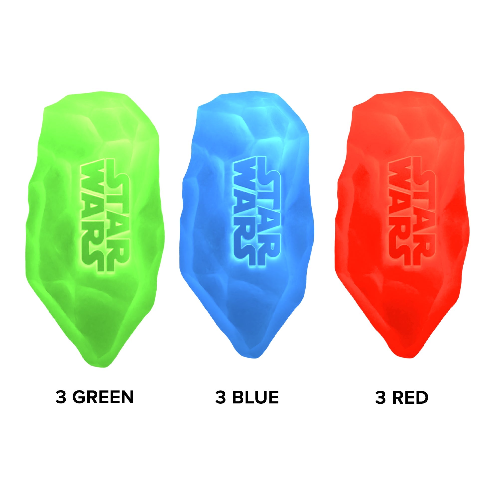 9Pk Mojis Star-Wars Cyber Crystal Squishes