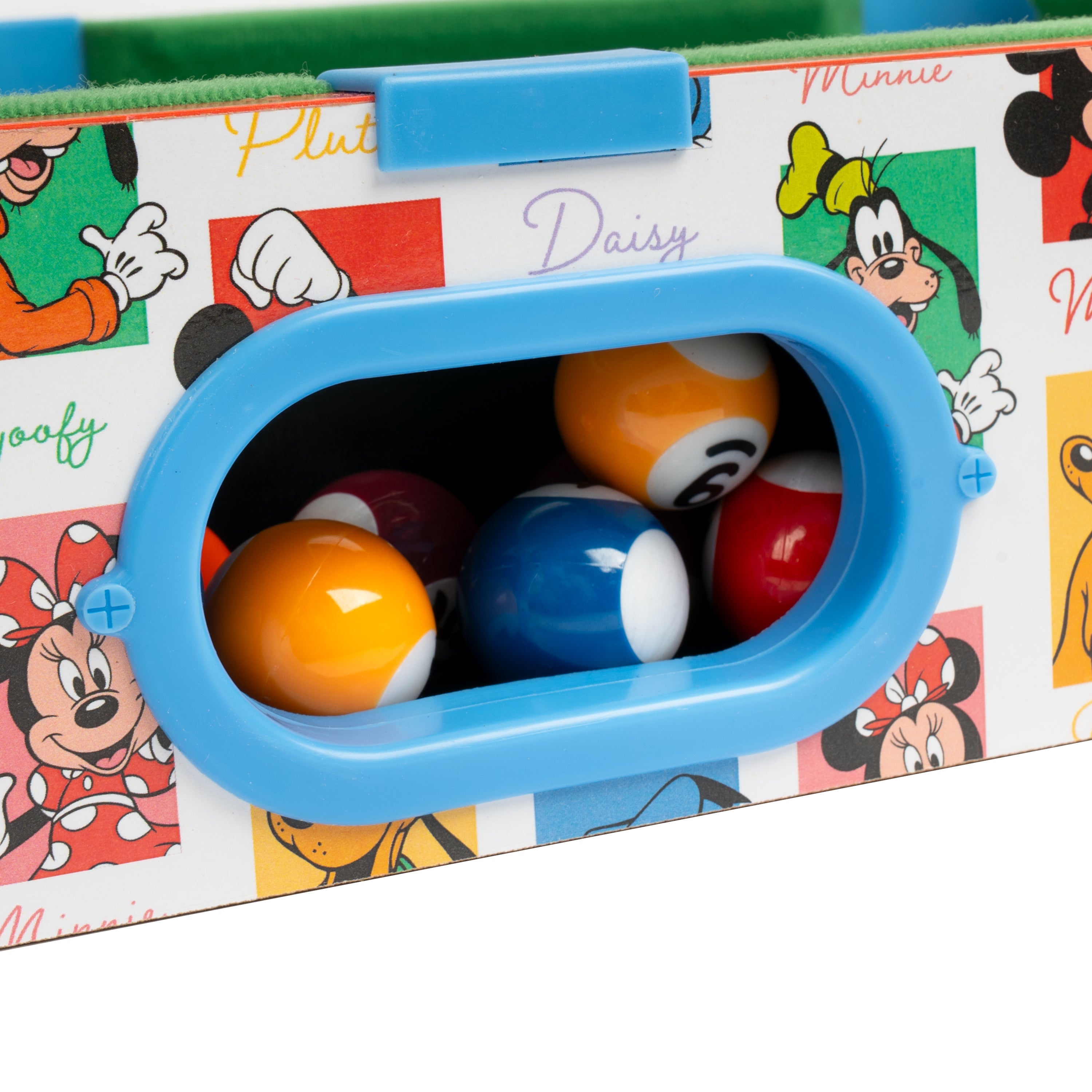 Mesa de billar de madera de Mickey y sus amigos