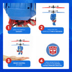 Transformers Optimus Prime OVNI de Cabeza Grande