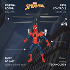 Figura voladora de Spider-Man con control remoto por infrarrojos