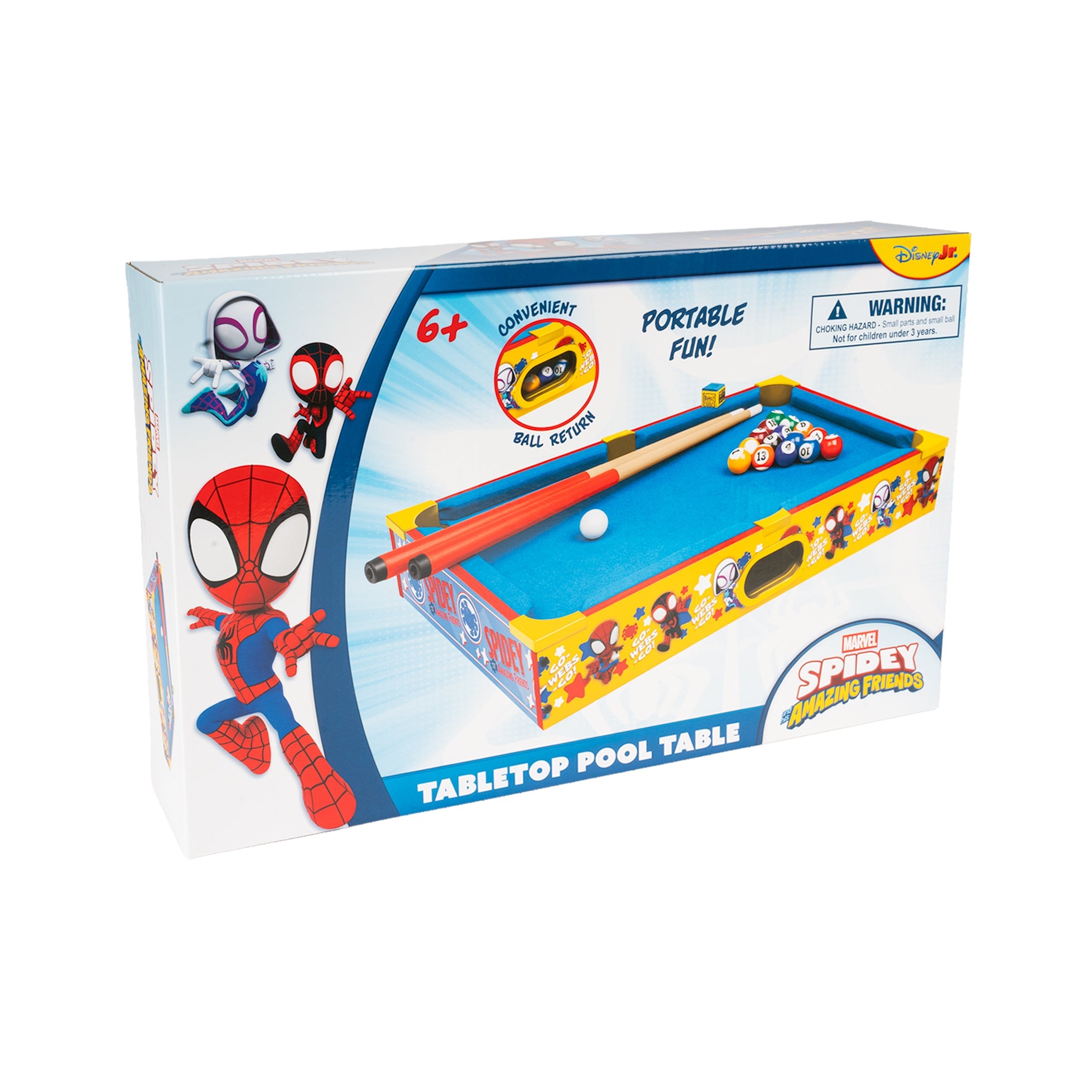 Spidey and His Amazing Friends Tabletop Pool Table