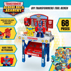 Transformers Rescue Bots Academy Tool Bench Playset with Take Apart Robots (68 Pieces)