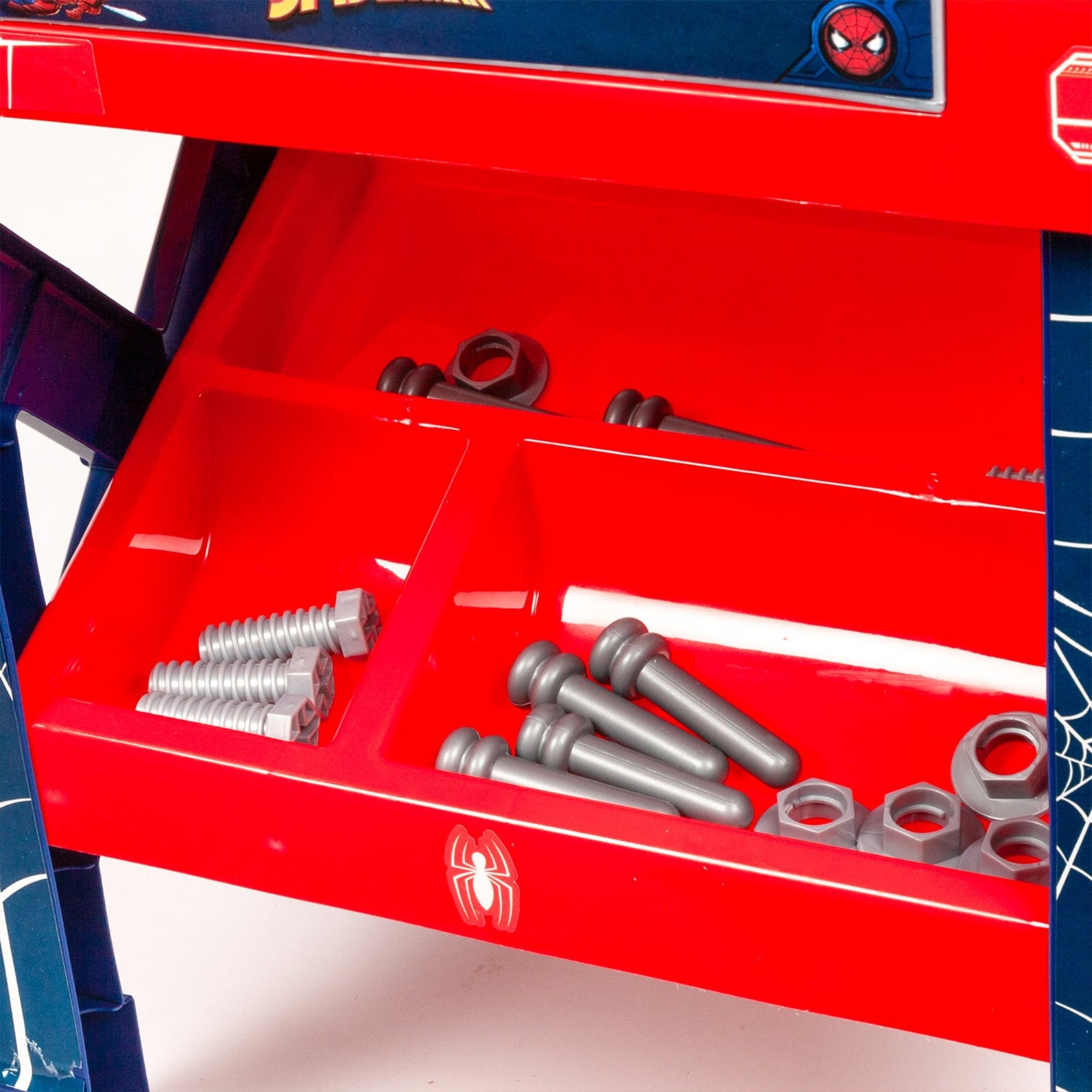 Spider-Man Tool Bench Playset with Take Apart Car (55 Pieces)