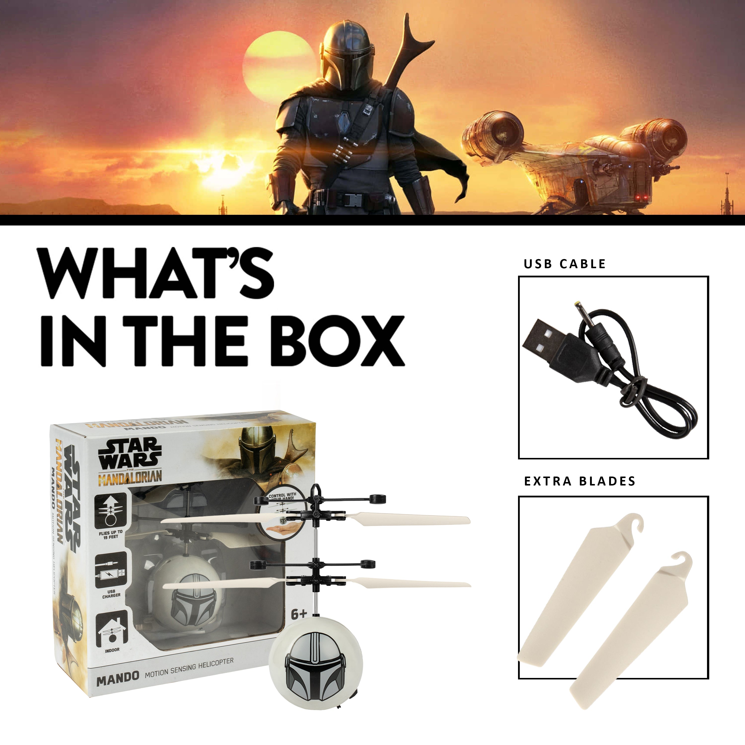 Mandalorian Mando Helmet Heli Ball