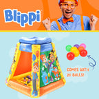 Tienda de piscina de bolas inflable de Blippi