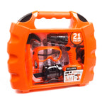Big Boy's Workshop 21-Piece Power Drill Storage Case Playset