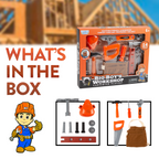 Big Boy's Workshop 14 Piece Carpenter Playset