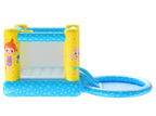 Casa Inflable con Tobogán y Piscina CoComelon (Incluye Bomba de Aire Eléctrica)