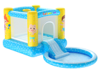 CoComelon Jump N' Slide Bouncer House W Pool (Includes Electric Air Pump)