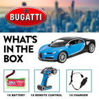 1:10 Bugatti Chiron RTR Electric 2.4Ghz RC Car - - Comes with Rechargeable Battery